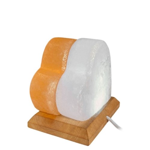 Candeeiro de Sal dos Himalaias 0,90kg - Coração