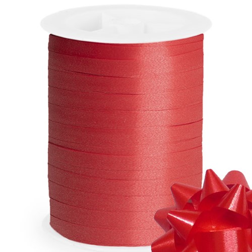Rolo de Fita para Laços 10mm x 250m - Vermelho