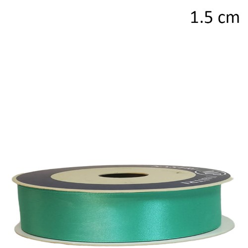Rolo de Fita de Cetim 15mm x 50m - Menta