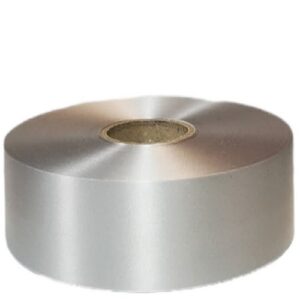 Rolo de Fita para Florista 50mm x 100m - Prateado