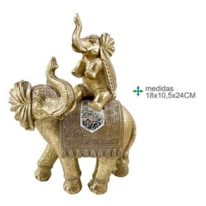 Elefante em Resina 18x10,5x24cm