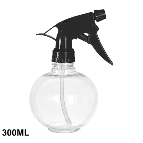 Pulverizador / Borrifador em Plástico 300ML - Preto