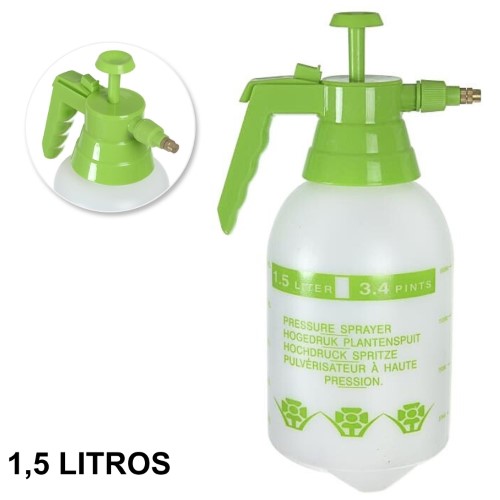 Pulverizador / Borrifador de Pressão em Plástico 1,5L