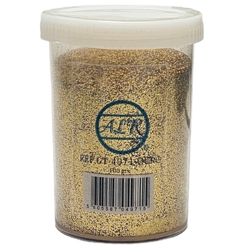 Purpurina Glitter 100g - Dourado