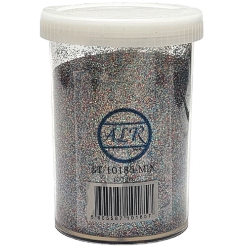 Purpurina Glitter 100g - Multicolorido