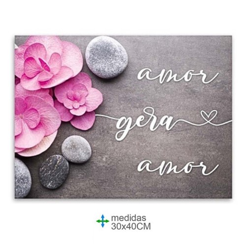Quadro Tela com Imagem 30x40x2cm