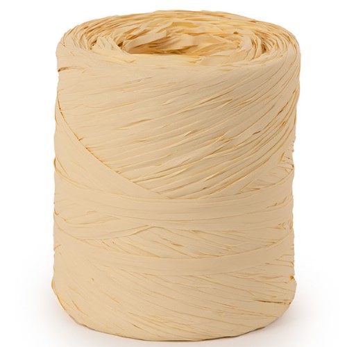 Rolo de Fita de Ráfia 15mm x 200m - Cru