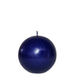 Vela Bola 6cm - Azul Marinho