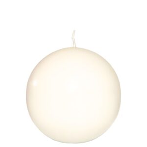 Vela Bola 8cm - Branco