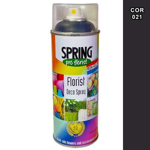 Tinta Spray Colorida 400ml - Preto