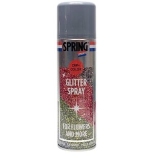 Tinta Spray Colorida com Glitter 300ml - Prateado