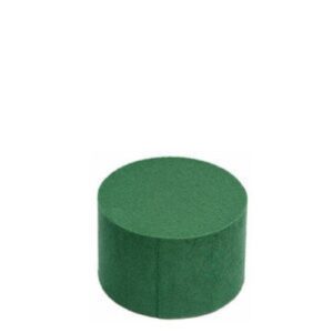 Esponja Floral Redonda para Flores Naturais - 10cm x 8cm