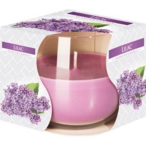 Vela Perfumada em Copo de Vidro - 038 Lilás