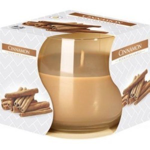 Vela Perfumada em Copo de Vidro - 065 Canela