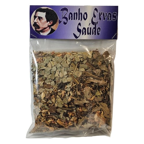 Ervas Secas para Banho Relaxante 50g - Saúde