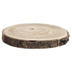 Base Redonda em Madeira 15-17cm x 2cm