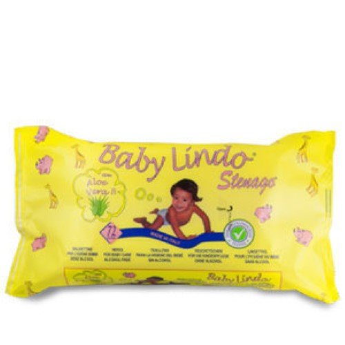 Toalhitas Húmidas Baby Lindo com Aloe Vera - 72 Unidades