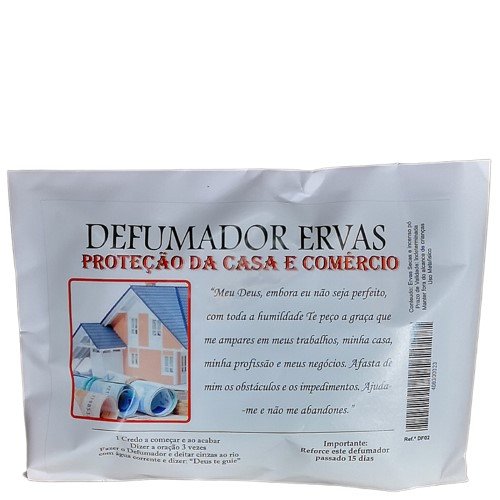 Defumador de Ervas - Proteção da Casa e Comércio