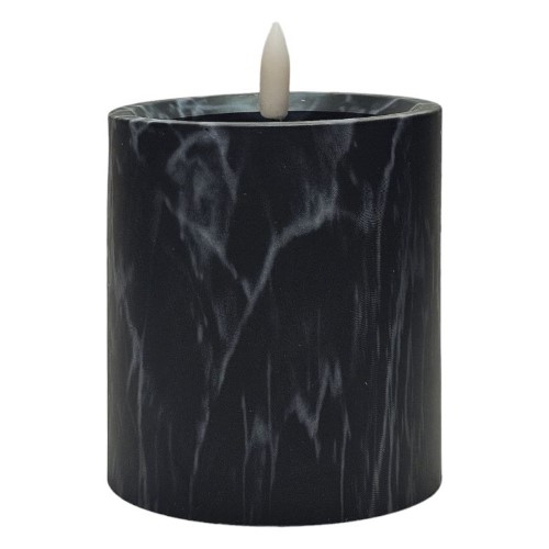 Vela Elétrica LED 12,5x9cm - Preto