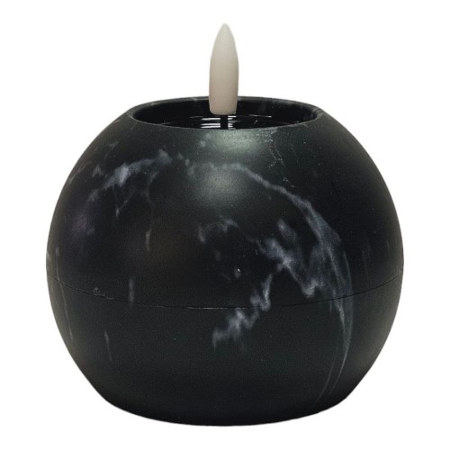 Vela Elétrica LED 9,5x10cm - Preto