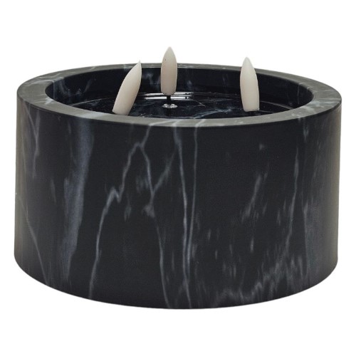 Vela Elétrica LED 9,3x15cm - Preto