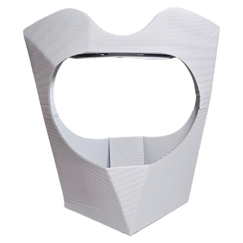 Embalagem em Cartão com Asa 24x32cm - Branco