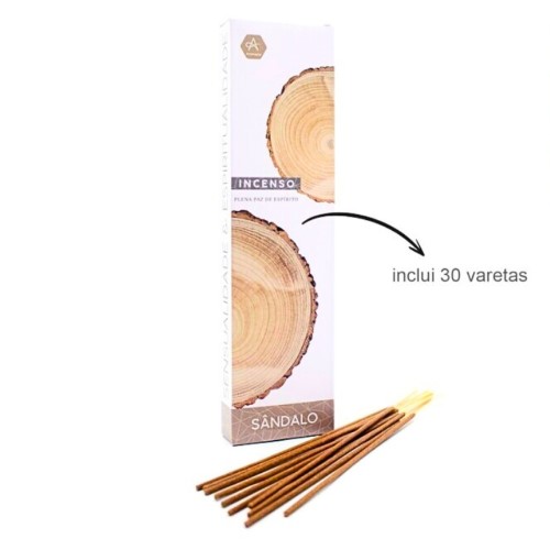 Incenso Aromarte em Vareta - Sândalo