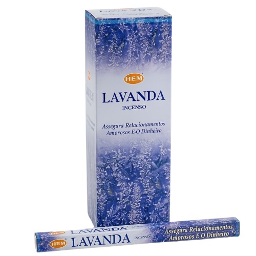 Incenso HEM em Vareta - Lavanda