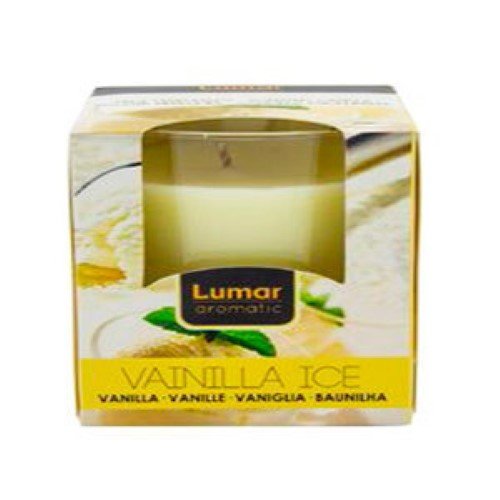 Vela Perfumada em Copo de Vidro - Baunilha