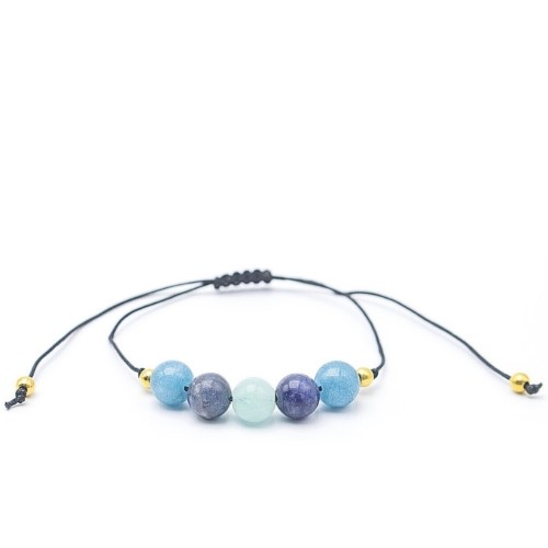 Pulseira de Pedras dos Planetas 8mm - Urano