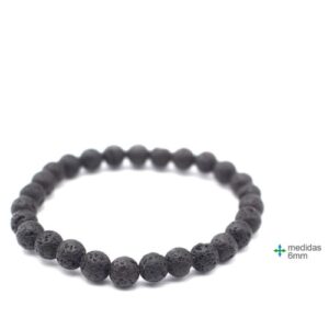 Pulseira de Pedras Vulcânicas
