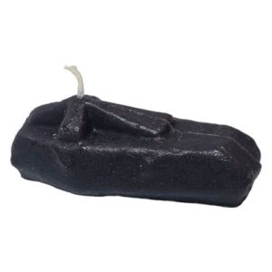 Vela Figura Caixão - Preto