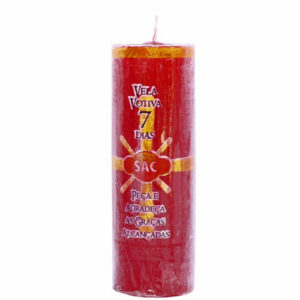 Vela Votiva 7Dias - Vermelho