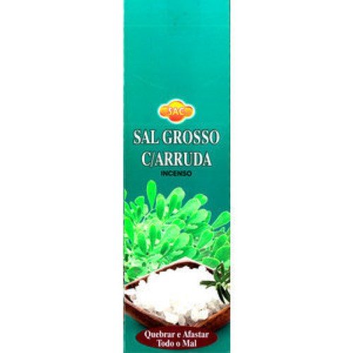 Incenso SAC em Vareta - Sal Grosso com Arruda