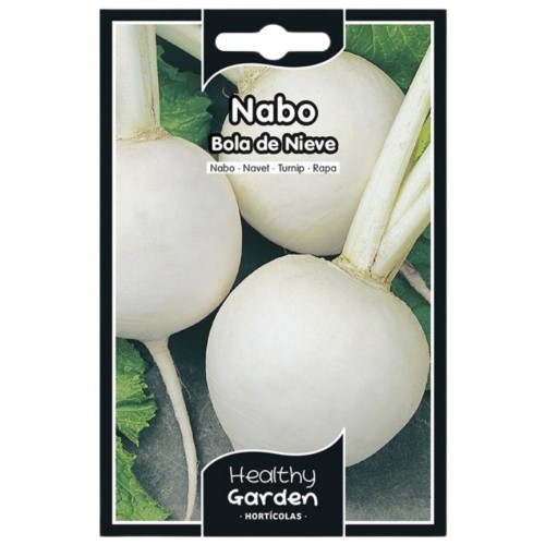 Pacote de Sementes - Nabo Bola de Neve