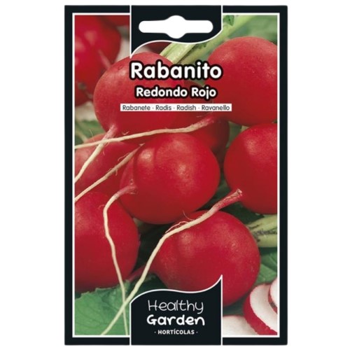Pacote de Sementes - Rabanete Vermelho Saxa