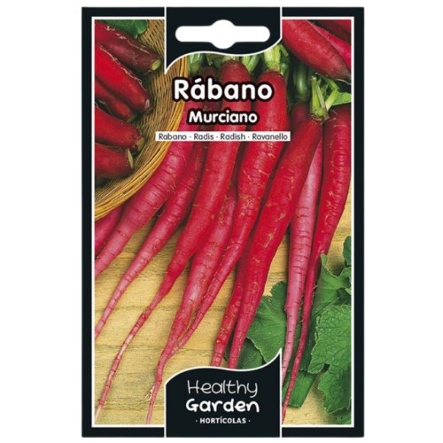 Pacote de Sementes - Rabanete Murciano