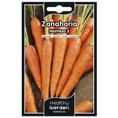 Pacote de Sementes - Cenoura Nantesa