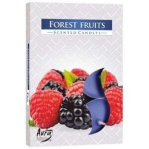 Velas Tealight Perfumadas - Pack 6, 013 Frutos do Bosque