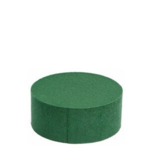 Esponja Floral Redonda para Flores Naturais - 14cm x 6cm