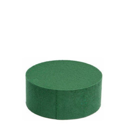 Esponja Floral Redonda para Flores Naturais - 14cm x 6cm