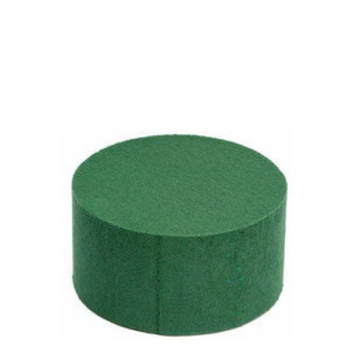 Esponja Floral Redonda para Flores Naturais - 14cm x 9cm