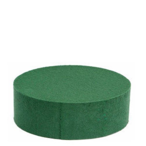 Esponja Floral Redonda para Flores Naturais - 19cm x 6cm