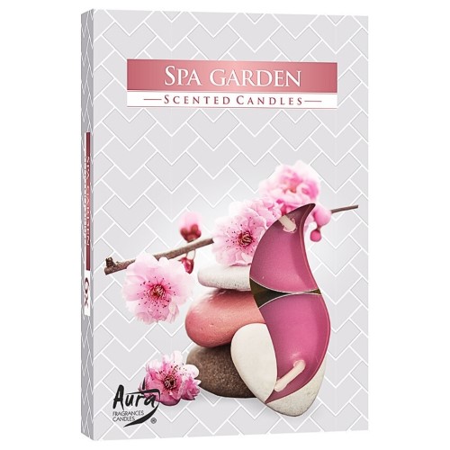 Velas Tealight Perfumadas - Pack 6, 254 Jardim Spa