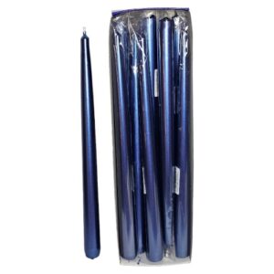 Vela Cónica 30cm - Azul, Pack 10