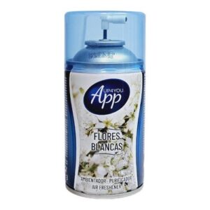 Recarga de Ambientador Spray 250ml - Fragrância Flores Brancas