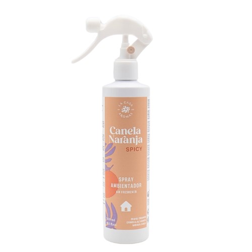 Spray Ambientador para Casa 300ml - Canela e Laranja