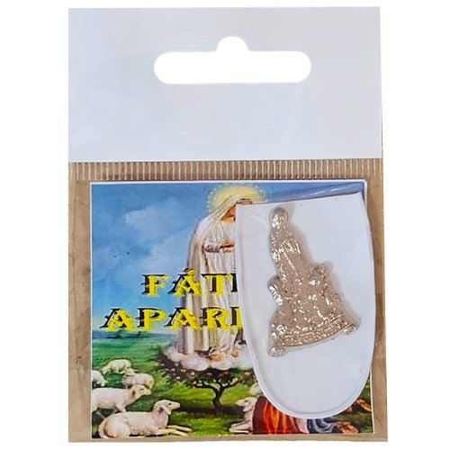 Amuleto em Metal - Agulheiro Fátima Aparições