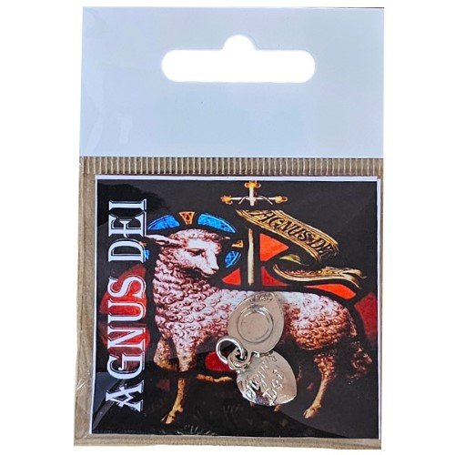 Amuleto em Metal - Agnus Dei