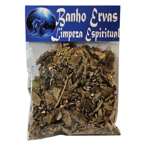 Ervas Secas para Banho Relaxante 50g - Limpeza Espiritual